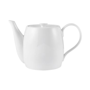 Our Table&reg; Sawyer 56 oz. Teapot in White. View a larger version of this product image.