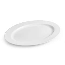 Our Table™ Sawyer Rim 14.25-Inch Oval Serving Platter in White