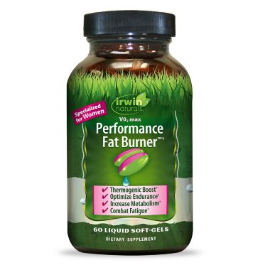 Irwin Naturals&reg; 60-Count VO2 Max Performance Fat Burner Liquid Gels. View a larger version of this product image.