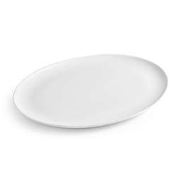 Our Table™ Sawyer Coupe 13-Inch Oval Serving Platter in White