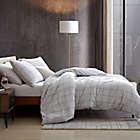 Alternate image 2 for Kenneth Cole New York&reg; Holden Grid Grey Full/Queen Comforter Set in Grey