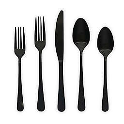 Our Table™ Connor Satin 20-Piece Flatware Set in Black
