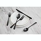 Alternate image 1 for Our Table&trade; Connor Satin 20-Piece Flatware Set in Black