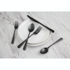 Alternate image 1 for Our Table&trade; Connor Satin 20-Piece Flatware Set in Black