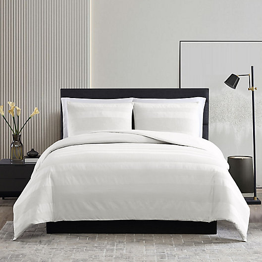 Vera Waffle Stripe King Comforter, Bed Bath Beyond King Comforter Sets