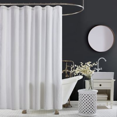 Cream Shower Curtain Bed Bath Beyond, Cream Black And White Shower Curtain