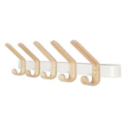 Squared Away® Wall Mounted Ash Wood Rack