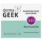 Alternate image 2 for dermaGEEK 1.7 fl. oz. Nourishing Facial Night Cream