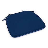 blue chair pads