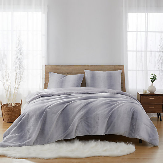 Faux Fur 3 Piece Comforter Set Bed, Is A Duvet Cover The Same Thing As Comforter Set