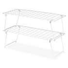 Alternate image 0 for Simply Essential&trade; Collapsible Shoe Racks in Bright White (Set of 2)