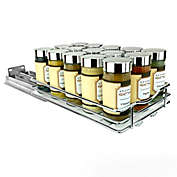 Lynk Professional&reg; Slide Out Single Spice Rack Cabinet Organizer in Chrome
