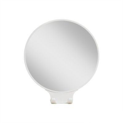 Simply Essential&trade; Round Fog Free Shaving Mirror in Bright White