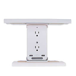 Sharper Image® Socket Shelf™ Ultra Surge Protector in White