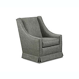 The 1st Chair Darcy Swivel Glider in Steel