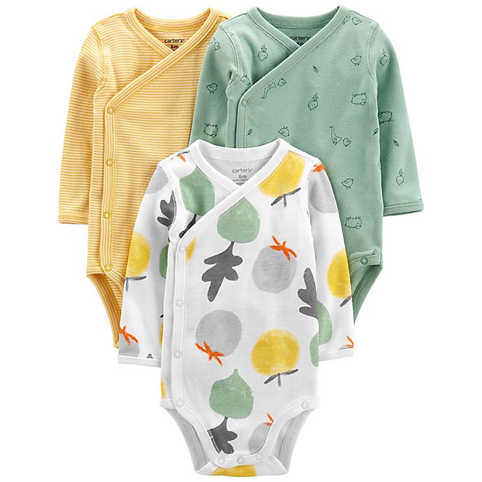 carter's® 3Pack Fruit SideSnap Bodysuits buybuy BABY