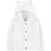 carter's&reg; Hooded Cardigan in Ivory