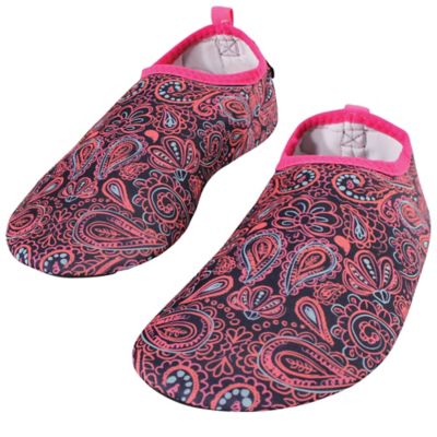 Hudson Baby&reg; Size 10-11 Paisley Water Shoes in Pink