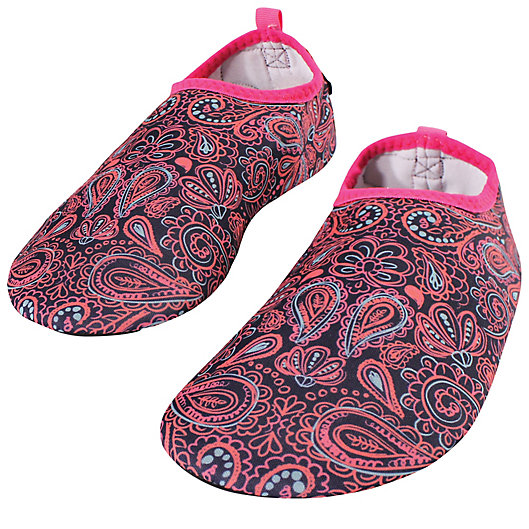 Alternate image 1 for Hudson Baby® Paisley Water Shoes in Pink
