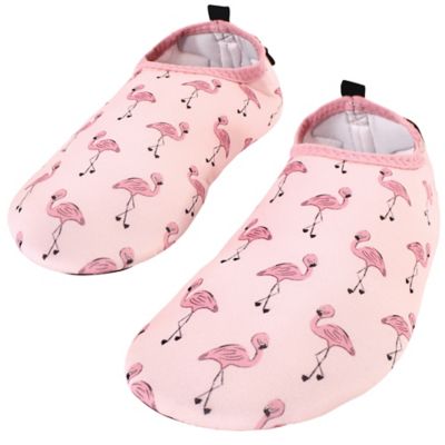 Hudson Baby&reg; Size 11 Flamingo Water Shoes in Pink