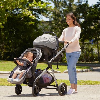 Evenflo&reg; Pivot Xpand&trade; Modular Travel System in Stallion. View a larger version of this product image.