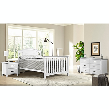 Oxford Baby Park Ridge 4-in-1 Convertible Crib in White. View a larger version of this product image.