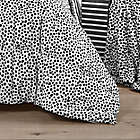 Alternate image 7 for Bella Cruella 3-Piece Down Alternative Reversible King Comforter Set in Black