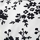 Alternate image 9 for Betsy Johnson&reg; Pretty Floral Black 6-Piece Full/Queen Comforter Bonus Set in Black