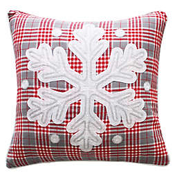 Levtex Home Winterland Snowflake Square Throw Pillow