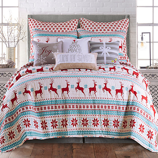 Alternate image 1 for Levtex Home Silent Night 3-Piece Reversible Quilt Set