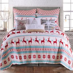 Levtex Home Silent Night 3-Piece Reversible Quilt Set