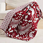 Alternate image 1 for Levtex Home Oscar &amp; Grace Bretton Woods Quilted Reversible Throw Blanket in Red