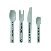 Tritan&reg; Kids Letters Cutlery in Green