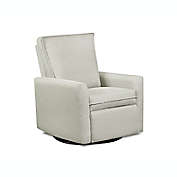 The 1st Chair Zoey Swivel Gliding Recliner in Grey