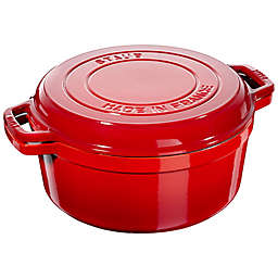 Staub® 7 qt. Enameled Cast Iron Braise and Grill in Cherry