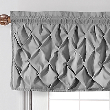 VCNY Home Carmen Window Valance in Grey. View a larger version of this product image.