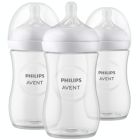 Alternate image 0 for Philips Avent 3-Pack Natural 9 oz. Bottle in Clear