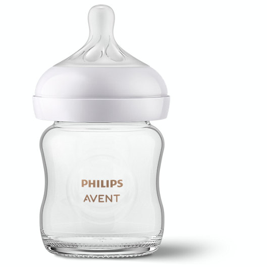 Alternate image 1 for Philips Avent Natural Glass 4 oz. Bottle