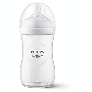 Philips Avent Natural 9 oz. Clear Feeding Bottle. View a larger version of this product image.