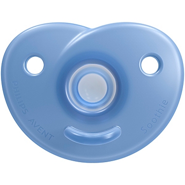 Philips Avent 0-3M 2-Pack Heart Soothie Pacifiers in Blue/Green. View a larger version of this product image.
