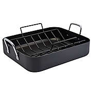 Our Table&trade; 16.5-Inch Hard Anodized Roaster with Rack
