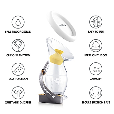 Medela&reg; Silicone Breast Milk Collector. View a larger version of this product image.