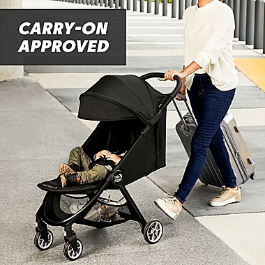 Baby Jogger&reg; City Tour&trade; 2 Ultra-Compact Travel Stroller in Pitch Black. View a larger version of this product image.