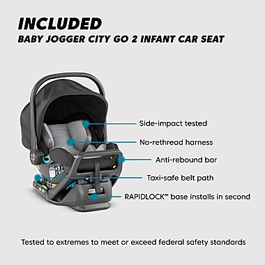 Baby Jogger&reg; City Mini&reg; GT2 Travel System All-Terrain. View a larger version of this product image.