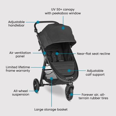 Baby Jogger&reg; City Mini&reg; GT2 Travel System All-Terrain. View a larger version of this product image.