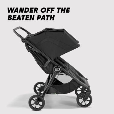 Baby Jogger&reg; City Mini&reg; GT2 All-Terrain Double Stroller in Jet. View a larger version of this product image.