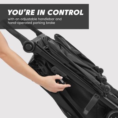 Baby Jogger&reg; City Mini&reg; GT2 All-Terrain Double Stroller in Jet. View a larger version of this product image.