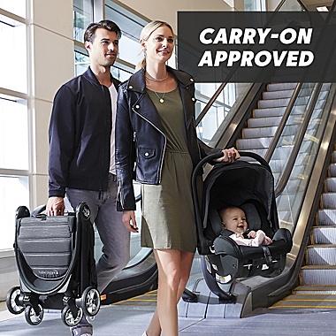 Baby Jogger&reg; City Tour&trade; 2 Ultra-Compact Travel System in Jet. View a larger version of this product image.