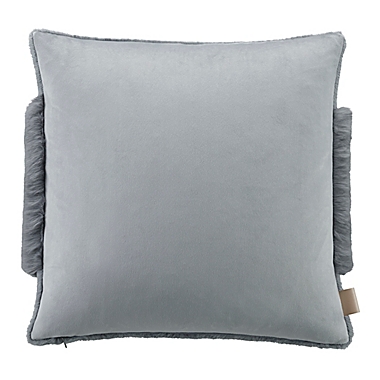 UGG&reg; Mammoth Square Throw Pillow in Ash Fog. View a larger version of this product image.