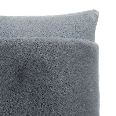 UGG&reg; Mammoth Square Throw Pillow in Ash Fog. View a larger version of this product image.